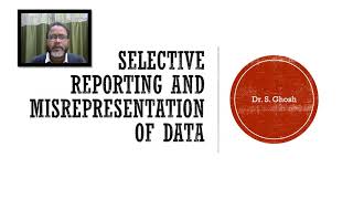 Selective Reporting and Misrepresentation of Data [upl. by Rodl53]