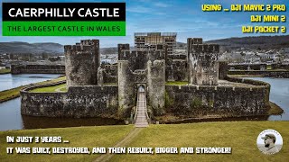 Caerphilly Castle  The Largest in Wales 2nd in Britain [upl. by Mosby]