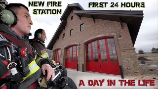 First 24 Hours in a New Fire Station  A Day in the Life [upl. by Eidlog]