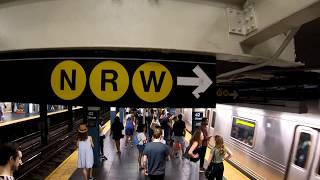 ⁴ᴷ The Busiest NYC Subway Station Times Square–42nd StreetPort Authority Bus Terminal [upl. by Claudell506]