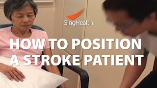 How To Position A Stroke Patient [upl. by Vevine]