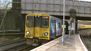 Half an Hour at 216  Birkenhead North Station 1022017  Class 507 508 terminus [upl. by Melitta]