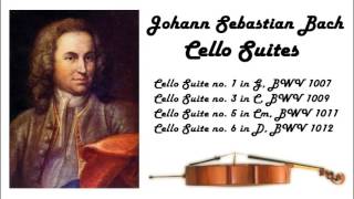 Johann Sebastian Bach  Cello suites in 432 Hz great for reading or studying [upl. by Eedak386]