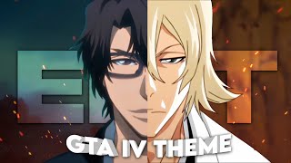 Aizen x Urahara  GTA IV Theme Edit [upl. by Eniluqcaj53]